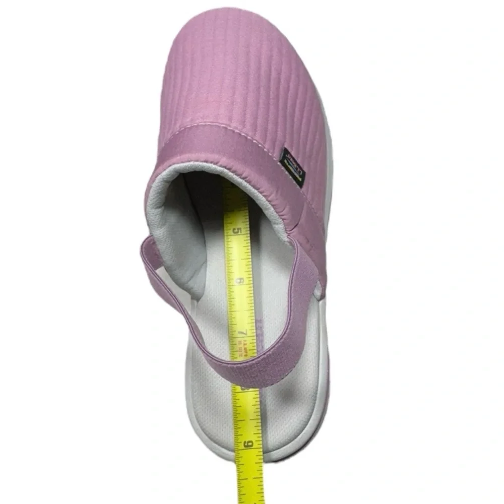 L.L. Bean Big Kids Airlight Mauve Berry Slingback Slippers Size 3-4